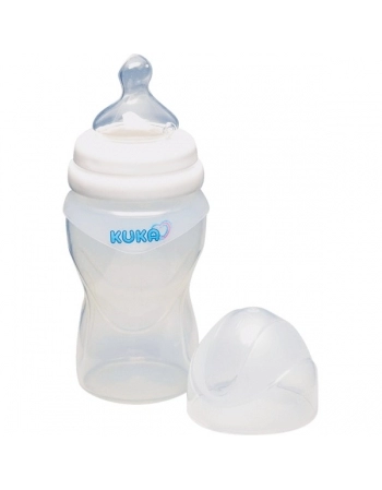 KUKA MAMAD SOFT 100% SILICONE BICO BIG ORTO 250ML BRANCA