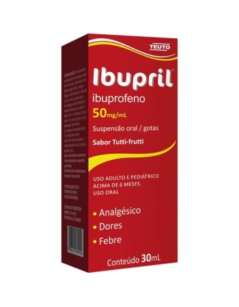 IBUPRIL GTS 50MG 30ML TEUTO