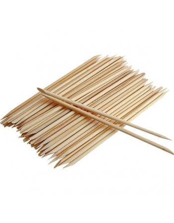 PALITO P/ UNHAS DE MADEIRA 100UN RASKALO