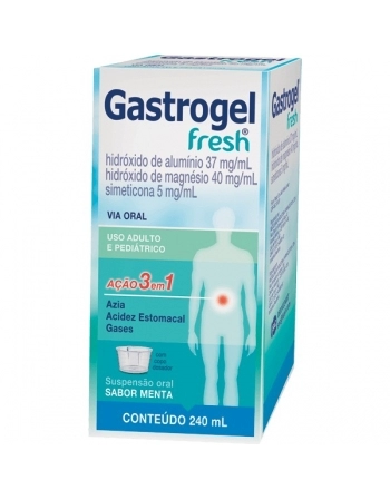 GASTROGEL FRESH 240ML MENTA MEDQUIMICA