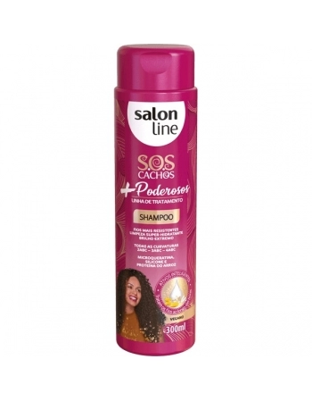 SOS CACHOS SHAMPOO 10X1 MULTIBENEFICIOS+PODEROSOS 300ML SALON LINE