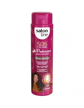 SOS CACHOS CONDICIONADOR 10X1 MULTIBENEFICIOS+PODEROSOS 300ML SALON LINE