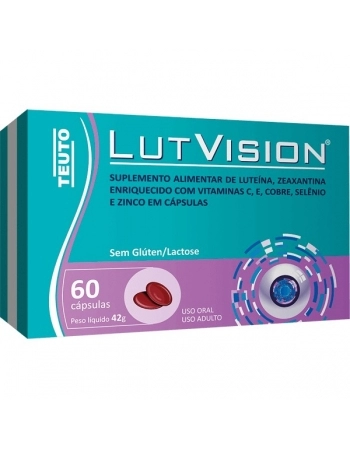 LUTVISION SUPLEM ALIMENT 60CPS TEUTO