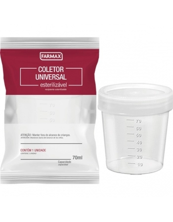 COLETOR UNIVERSAL 70ML FARMAX