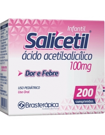 SALICETIL INFANTIL 100 MG 200 CPR
