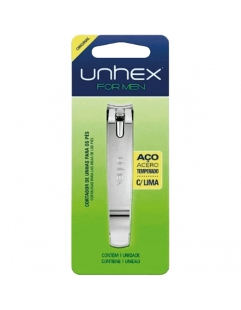 CORTADOR DE UNHAS UNHEX JUMBO P/PES MERHEJE
