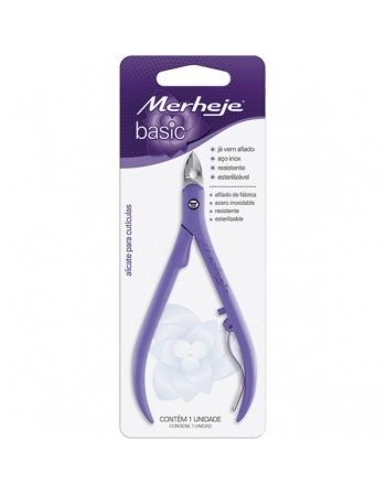 ALICATE P/ CUT BASIC LILAS MERHEJE