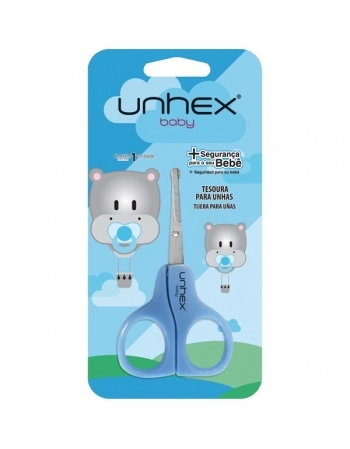 TESOURA P/UNHAS UNHEX BABY MIX