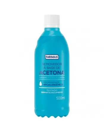 REMOVEDOR DE ESMALTE C/ACETONA 500ML