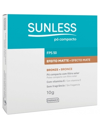 SUNLESS PO COMP FIL SOL FPS50 BRONZE 10GR FARMAX