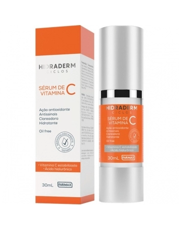 HIDRADERM CICLOS SERUM VITAM C 30ML FARMAX
