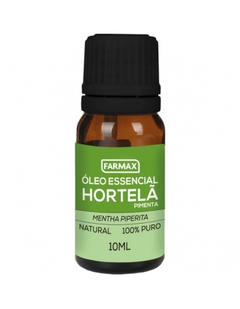 OLEO ESSENCIAL HORTELA PIMENTA 10ML FARMAX
