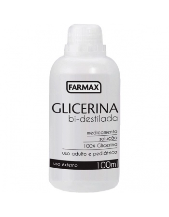 GLICERINA PURA HIDRATANTE 100ML FARMAX