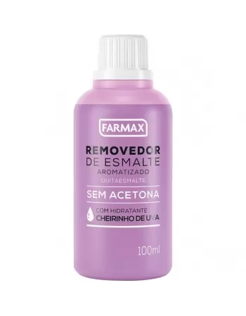 REMOVEDOR DE ESMALTE S/ACET UVA 100 ML