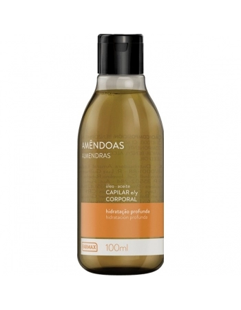 OLEO CAPILAR E CORPORAL AMENDOAS 100ML FARMAX