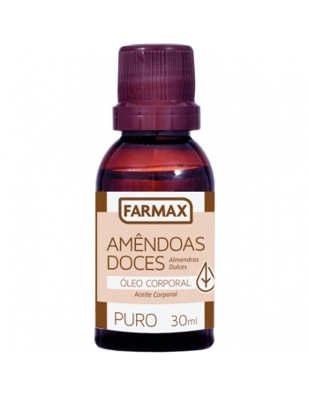OLEO DE AMENDOAS 30ML FARMAX