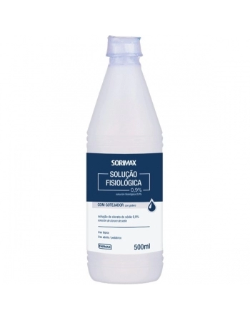 SORO FISIOLOGICO C/TAMPA 500ML FARMAX