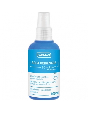 AGUA OXI. ANTISSEPTICA SPRAY 10VOL 100ML FARMAX