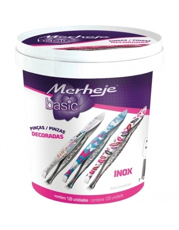 PINCA DEPILATORIA DECORADA POTE 120UND MERHEJE