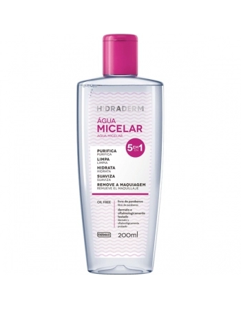 HIDRADERM AGUA MICELAR VITAMINA C 200ML FARMAX