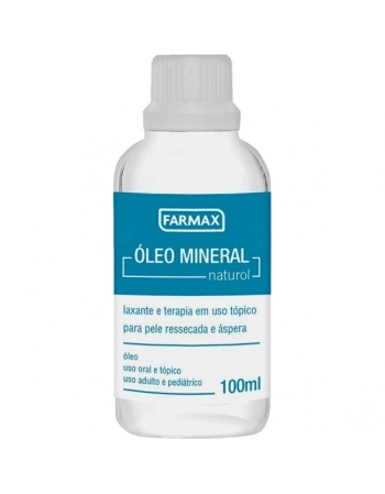 OLEO MINERAL NATUROL PURO 100ML FARMAX