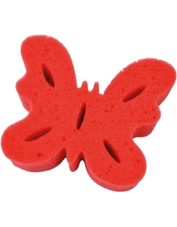 ESPONJA P/ BANHO BORBOLETA RASKALO