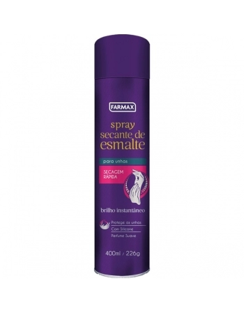 SPRAY SECANTE ESMALTE 400ML FARMAX
