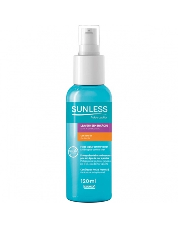 SUNLESS LEAVE IN SEM ENXAGUE 120 ML