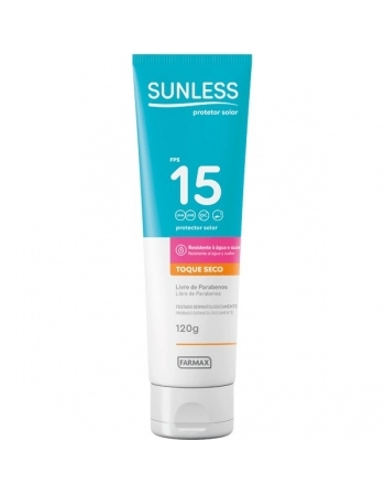 SUNLESS PROT SOL FPS15 T SEC 120GR FARMAX