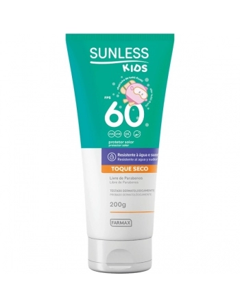 SUNLESS PROT SOLAR BISN KIDS FPS60 200GR FARMAX