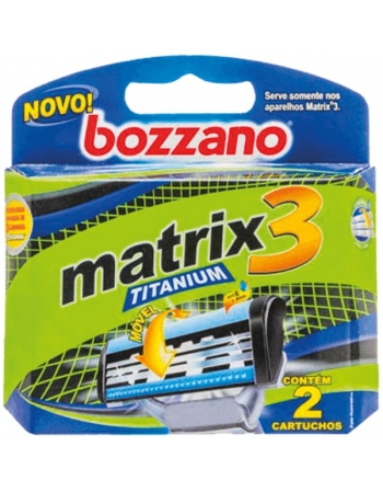 CARGA BOZZANO MATRIX 3 TITAN 2 CARTUC