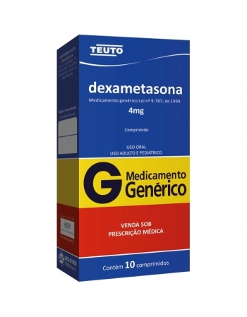 G.DEXAMETASONA 4MG 10CPR TEUTO