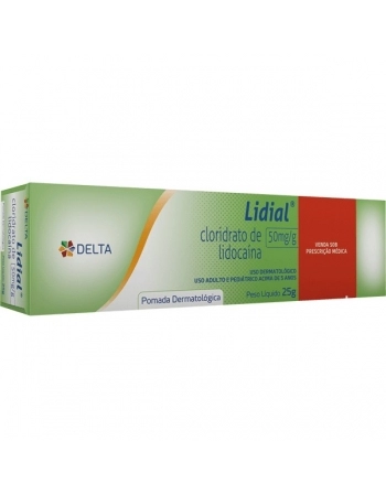 LIDIAL POMADA 50MG 25GR CELLERA