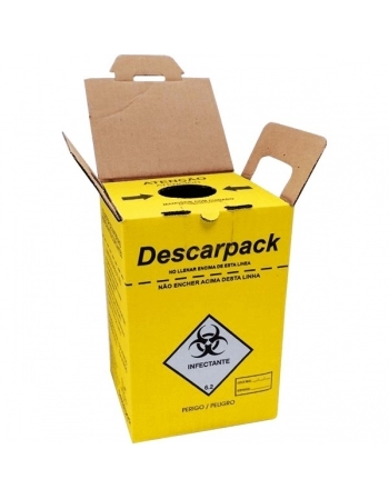 CAIXA COLETORA 7 LITROS DESCARPACK