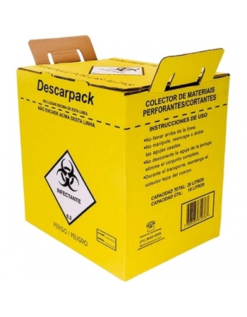 CAIXA COLETORA 13 LITROS DESCARPACK