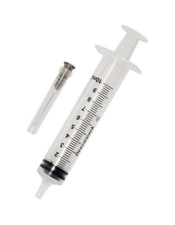 SERINGA 10ML C/AGULHA 25X0,70 BICO LUER SLIP 100UND DESCARPACK