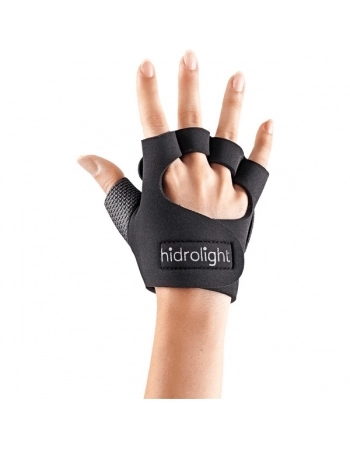 LUVA MUSCULACAO PRETA M HIDROLIGHT