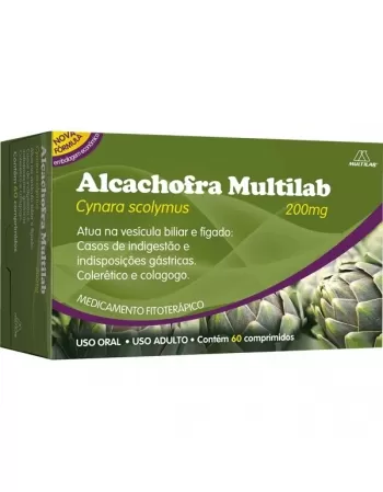 ALCACHOFRA 200 MG 60 CPR