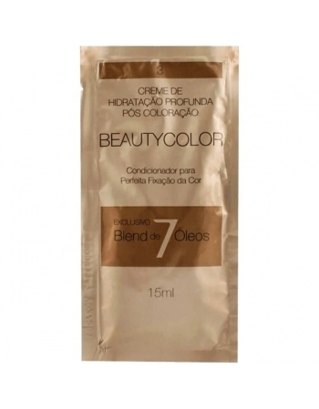 BEAUTY COLOR SACHE MASCARA DE HIDRATACAO DISPLAY 15ML