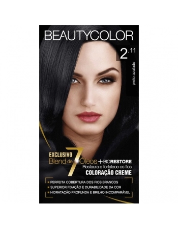 BEAUTY TINT COLOR KIT 2.11 PRETO AZULADO