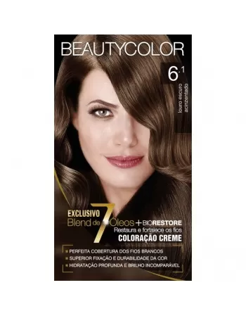 BEAUTY TINT COLOR KIT 6.1 LOURO ESCURO ACINZENTADO