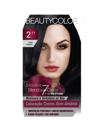 BEAUTY COLOR COL CRE S/AMONIA KIT 2.11 P