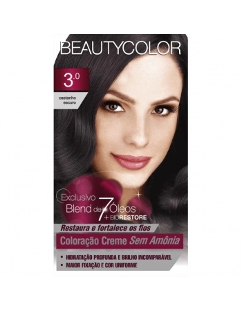 BEAUTY COLOR COL CRE S/AMONIA KIT 3.0 CA