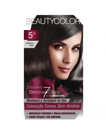 BEAUTY COLOR COL CRE S/AMONIA KIT 5.0 CA