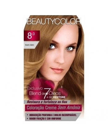 BEAUTY COLOR COL CRE S/AMONIA KIT 8.0 LO