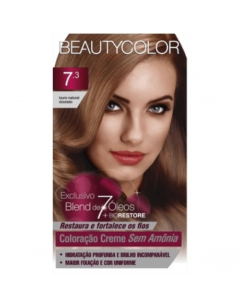 BEAUTY COLOR COL CRE S/AMONIA KIT 7.3 LO