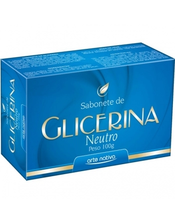 SABONETE DE GLICERINA NEUTRO 100GR ARTE NATIVA