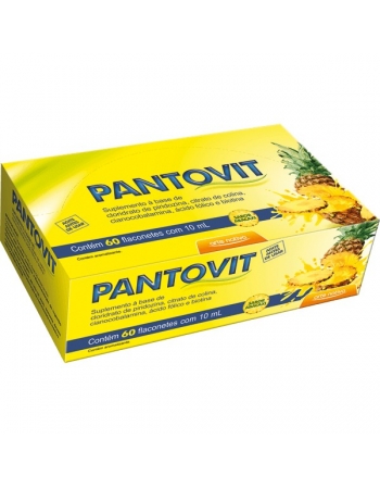PANTOVIT 60 FLACONETE DE 10 ML ABACAXI