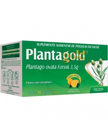 PLANTAGOLD LARANJA 30 SACHES 5GR ARTE NATIVA