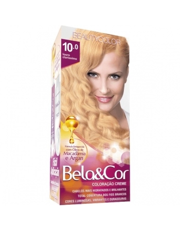 BEAUTY COLOR TINT BELA & COR 10.0 LOURO CLARO